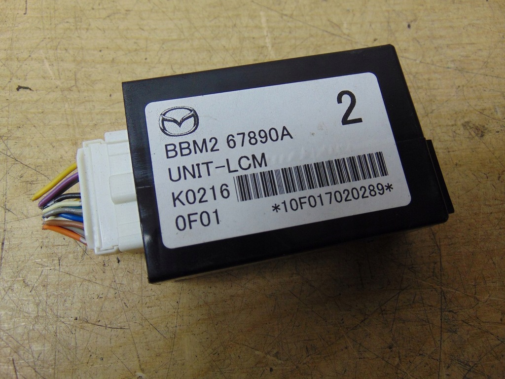 MODUL CONTROLLER LUMINA MAZDA 3 BL BBM267890A Product image