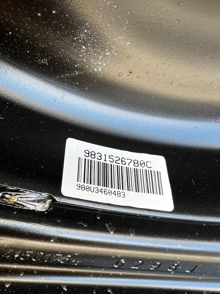 ROATA DE rezerve PEUGEOT 207 125/80 R15 2021R Product image