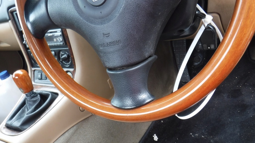 Volan din lemn Nardi Torino Mazda MX-5 buton Product image