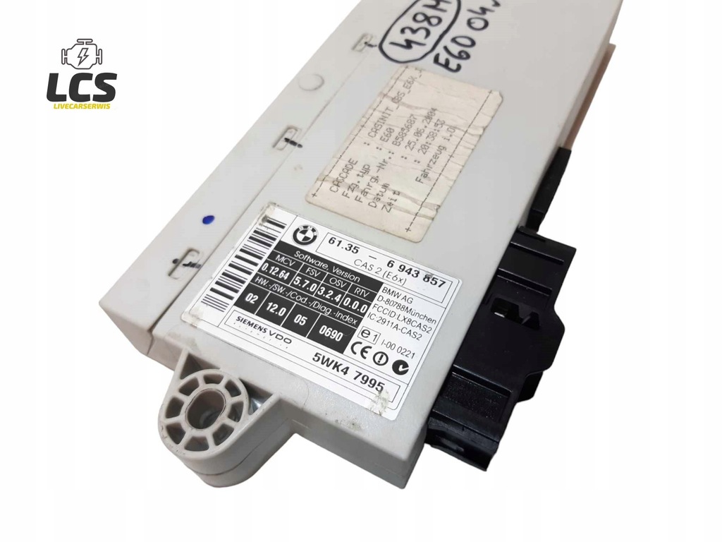 MODUL CONFORT BMW E60 CONTROLLER 6943857 Product image