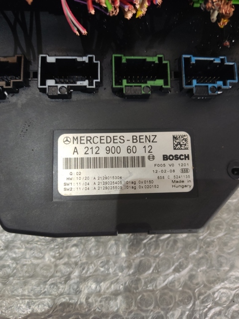 MODUL CONTROLLER SAM MERCEDES E W212 A2129006012 Product image