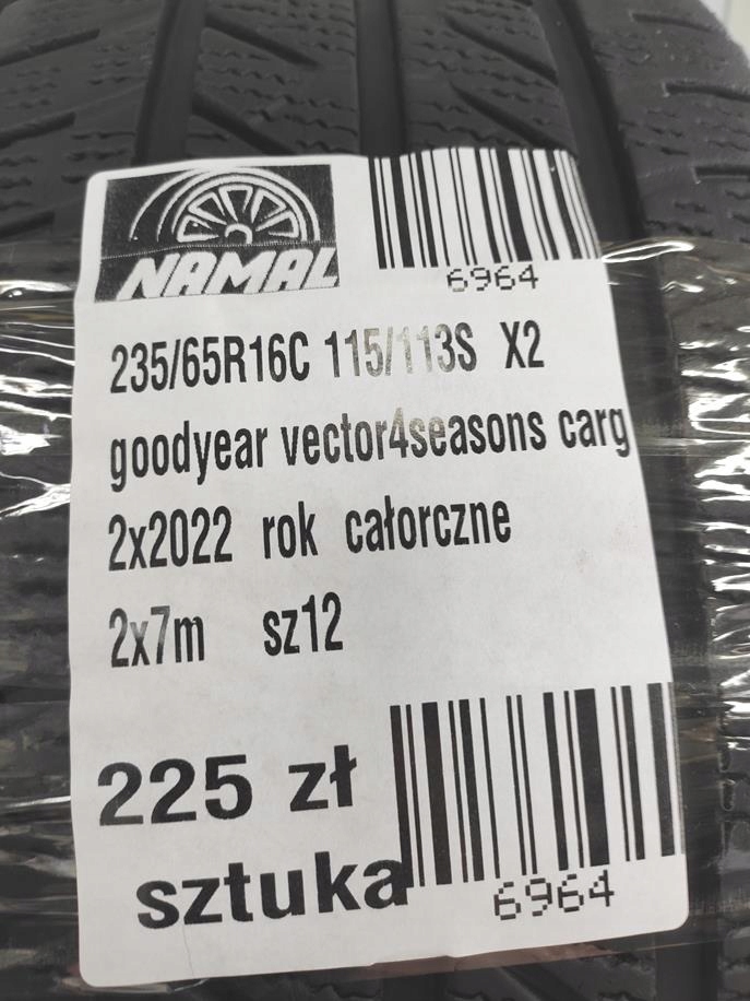 235/65r16c Goodyear 2022 toate anvelopele 7mm 6964 Product image