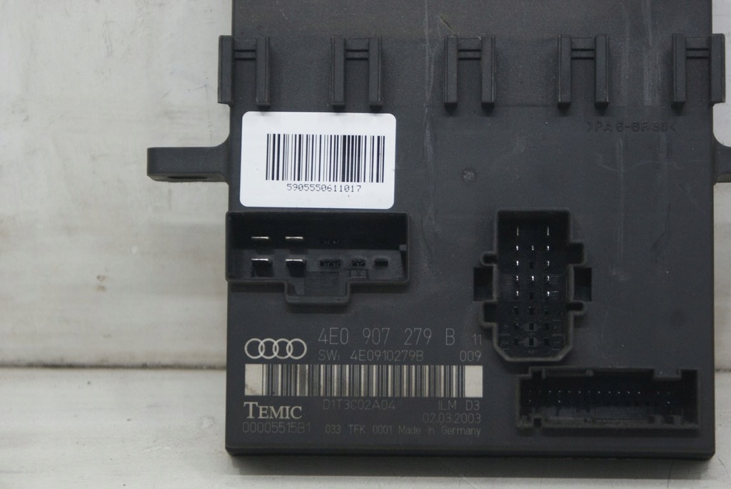 Modul controler lumini AUDI A8 D3 4E0907279B Product image