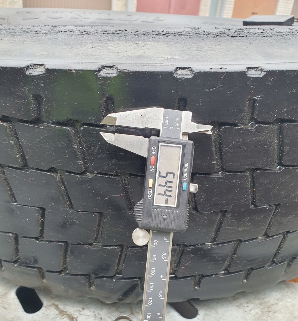 DUNLOP SP 444 - 265/70R17.5 - 5.5mm - Łódź - Anvelope camioane - 2 buc - SPATE Product image