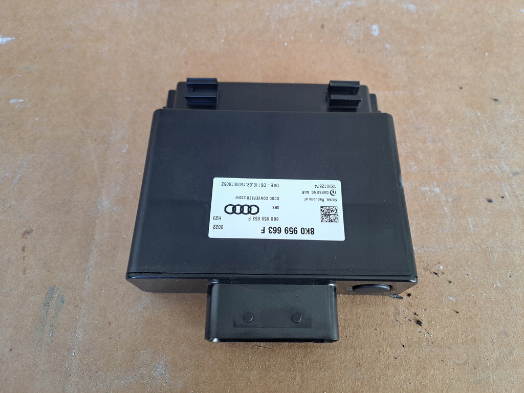 AUDI A6 C7 4G SEDAN LIFT 2.0 TDI CONTROLLER STABILIZATOR DE TENSIUNE NOU Product image