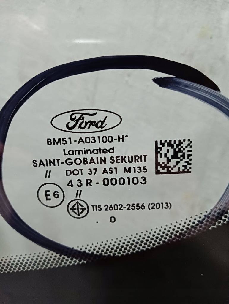 PARBRIZ FORD FOCUS MK3 (2011-) SENSOR CAMERA ÎNCĂLZITĂ ORIGINAL Product image
