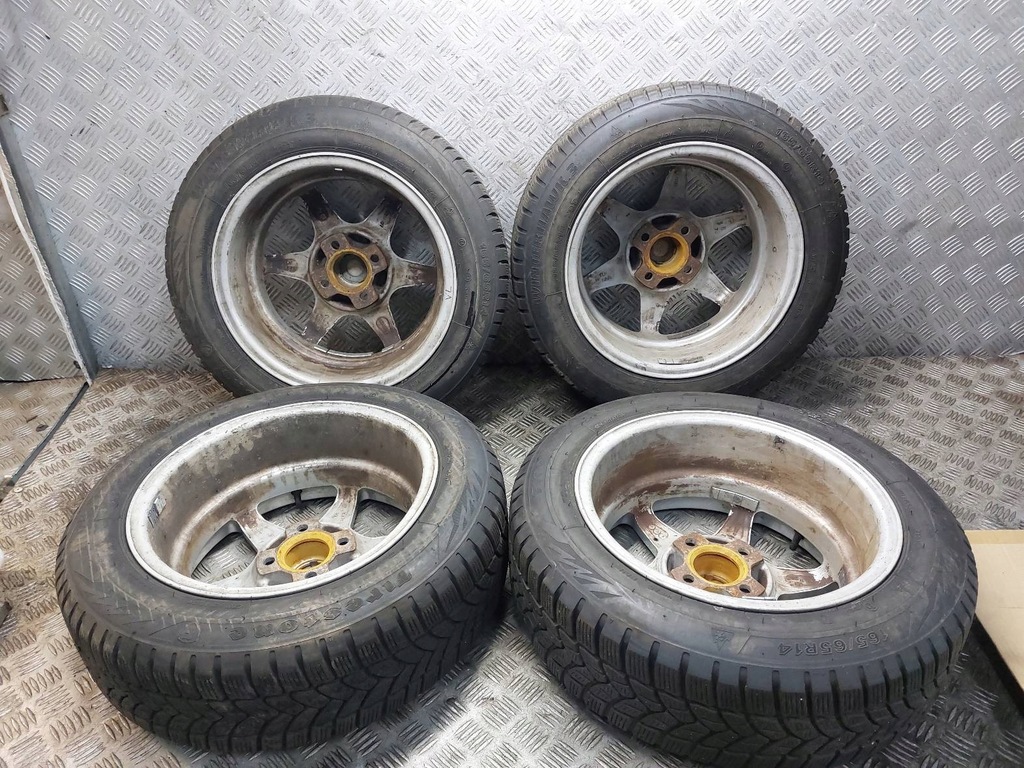ROȚI IARNA 4X100 6Jx14 ET37 165/65R14 HYUNDAI MAZDA KIA HONDA TOYOTA Product image