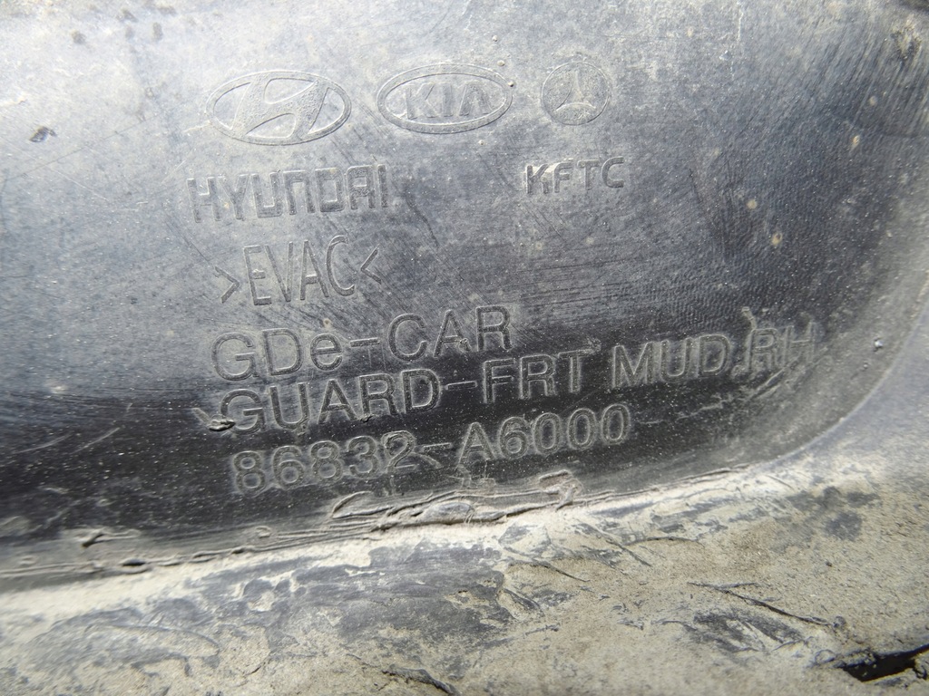 86832A6000 HYUNDAI Clapeta de noroi fata dreapta Product image