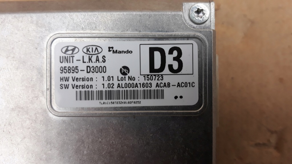 HYUNDAI TUCSON II III 16r CAMERA LANE ASISTENT 95895-D3000 Product image