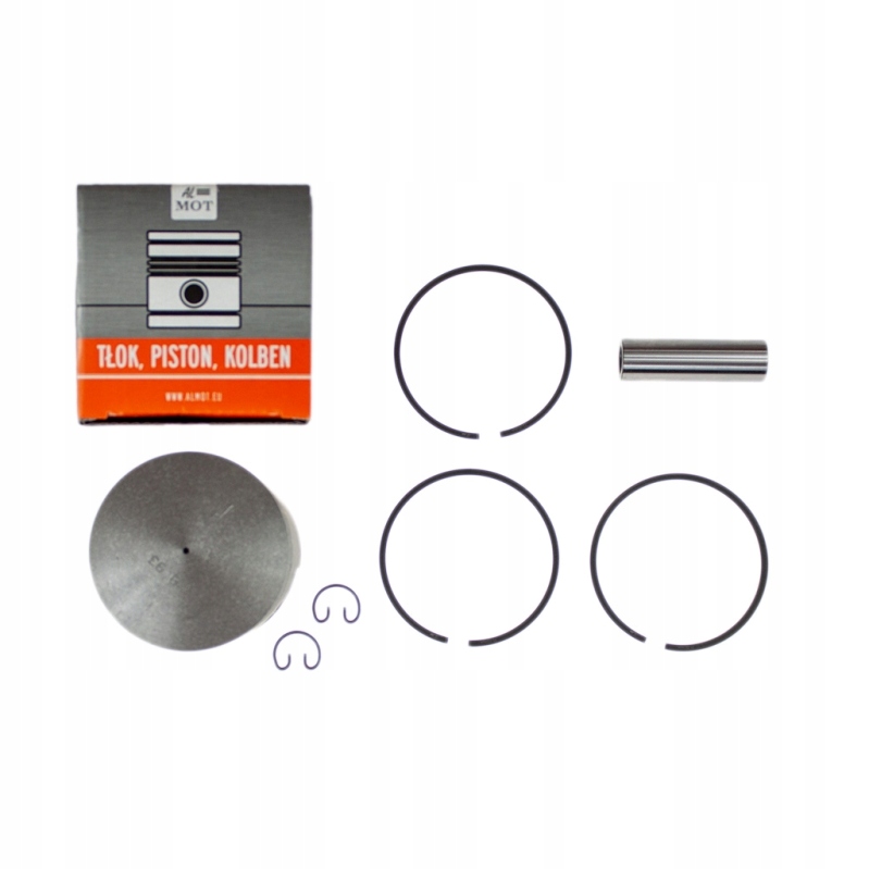 Piston 71mm 4 grind MZ ETZ250 ETZ251 Set Almot AK20. Product image