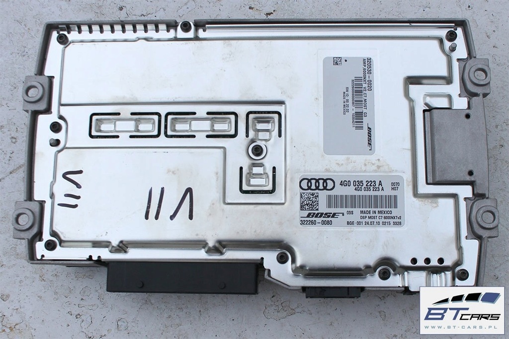 Difuzoare Audi A7 + Amplificator Bose 4G 4G0035223A 4H0035399B 4G00353 Product image