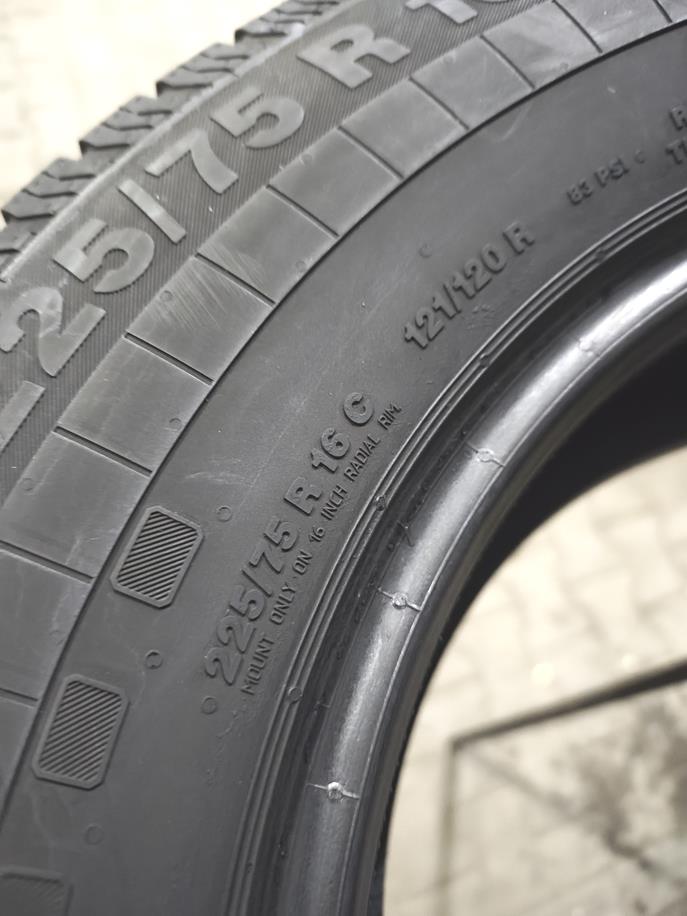225/75r16C continental 2017 toate anvelopele 6.5mm 7189 Product image