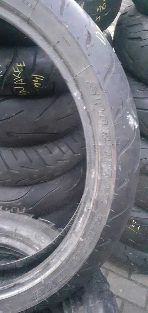 SET anvelopa DUNLOP SPORTMAX HARLEY D. 180/55ZR18 + 120/70ZR19 D207 D208 Product image