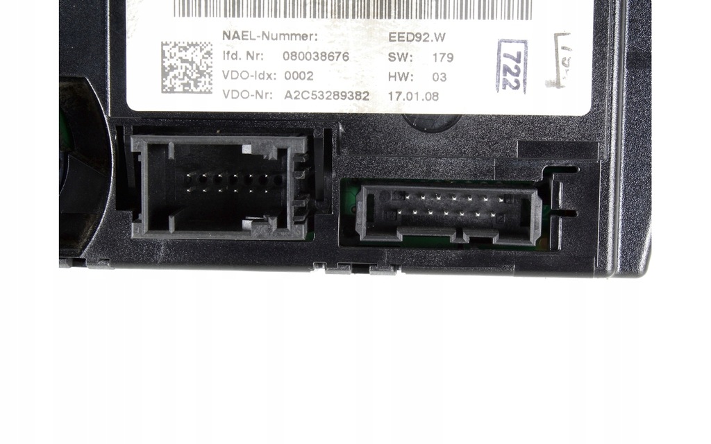 PANEL NAWIEWU KLIMATYZACJI BMW E92 E93 LCI 05-13 9162984 Product image