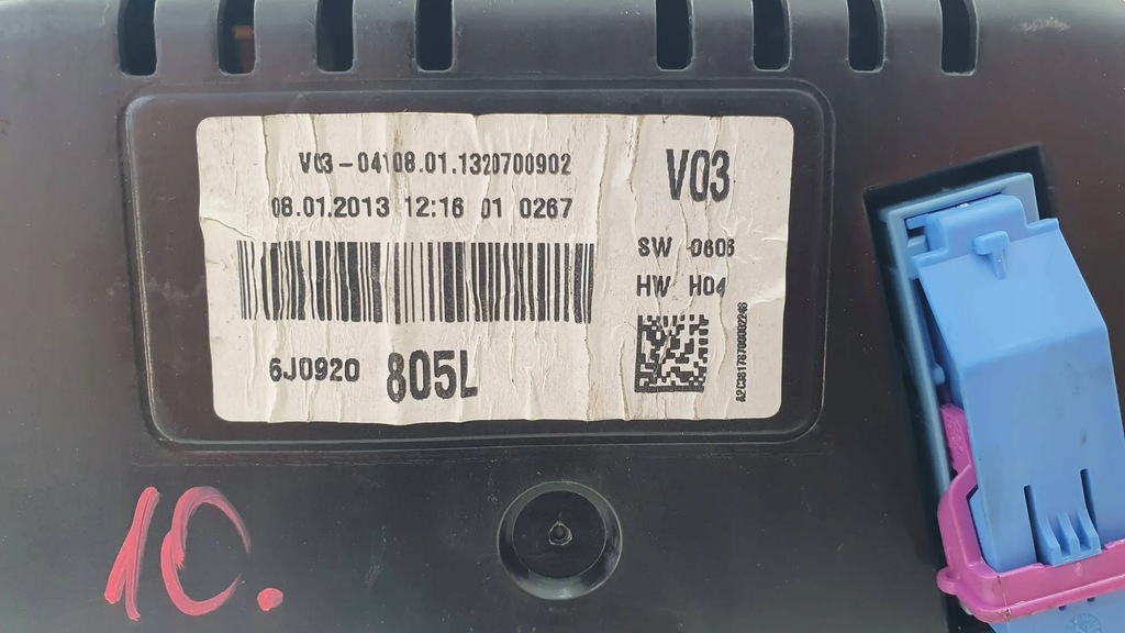 Seat Ibiza IV 4 6J Lift 12- 1.6 TDI Ceasuri kilometraj Product image