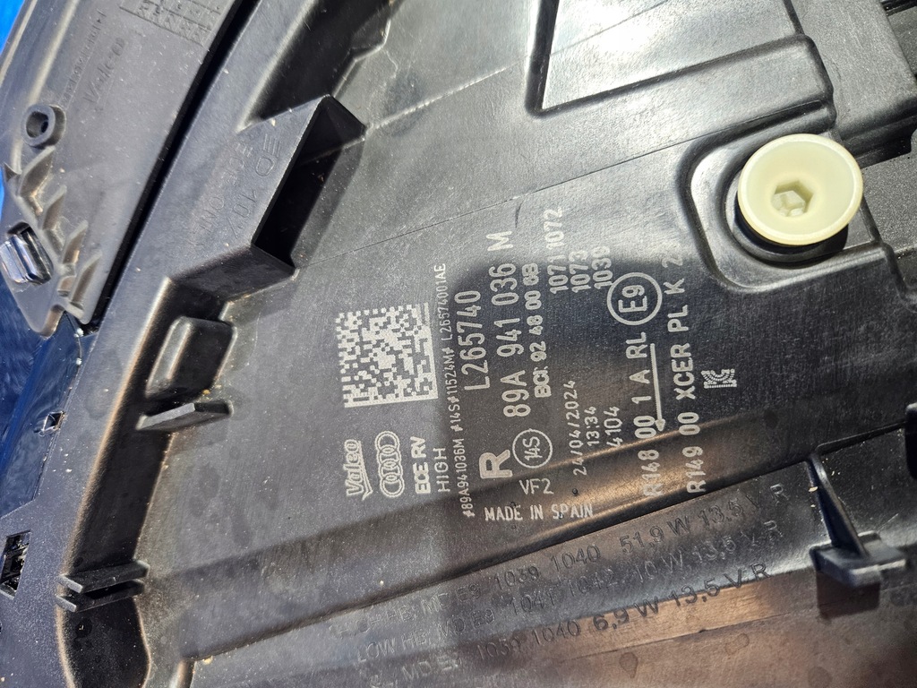 Drept din față Front Drepți Audi Q4 E-tron 89a941036m Product image