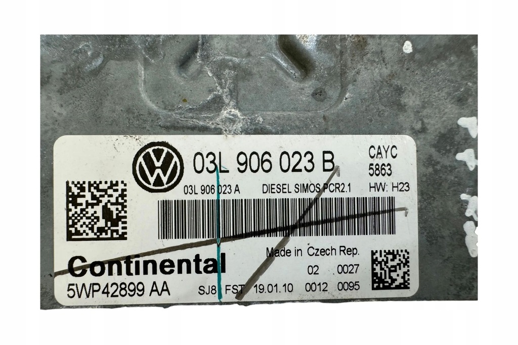 Volkswagen Golf VI 2010 Driver / Modul ECU Product image