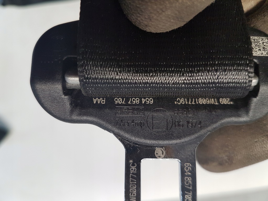 SKODA SCALA CENTURA DE SIGURANȚĂ DREAPTA STÂNGA FAȚĂ Product image