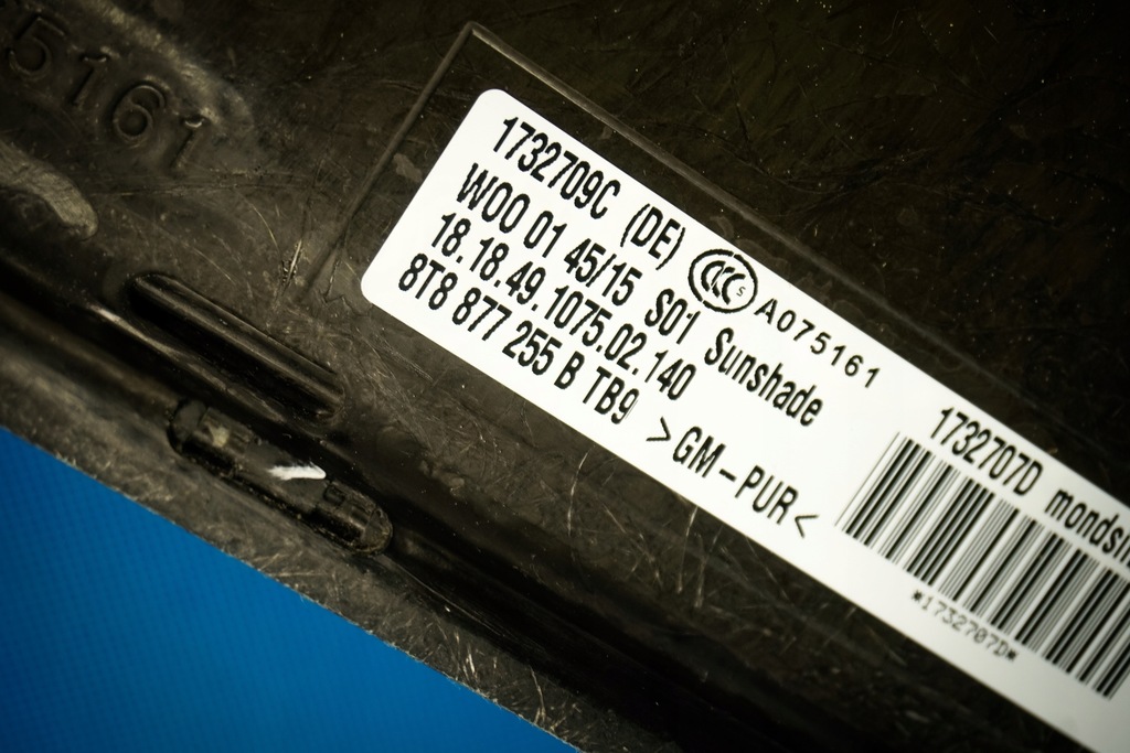 Trapă Audi A5 S5 Spb 8T8 8T8877041E TB9 Product image