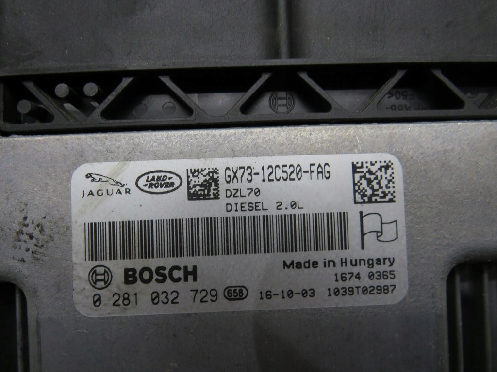 CALCULATOR MOTOR JAGUAR XE 2.0 D GX73-12C520-FAG Product image