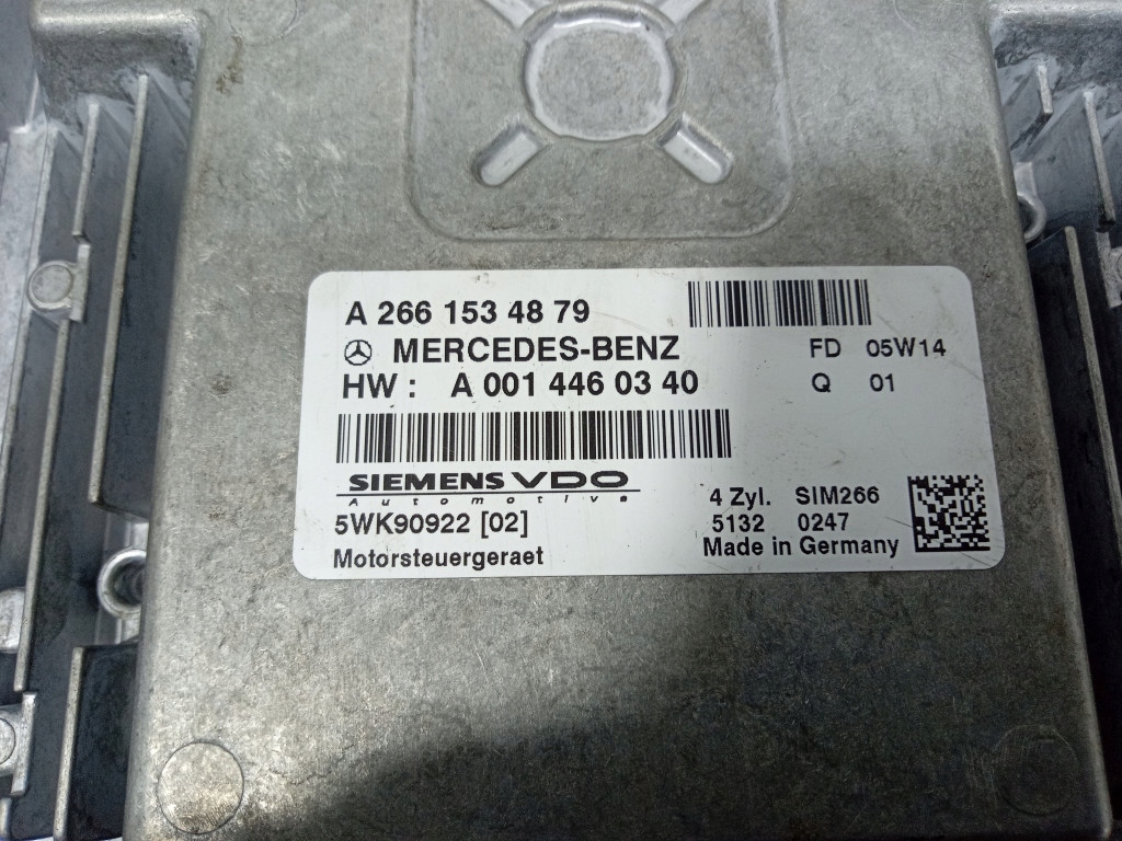 CONTROLLER MOTOR MERCEDES A CLASS W169 A150 A2661534879 Product image