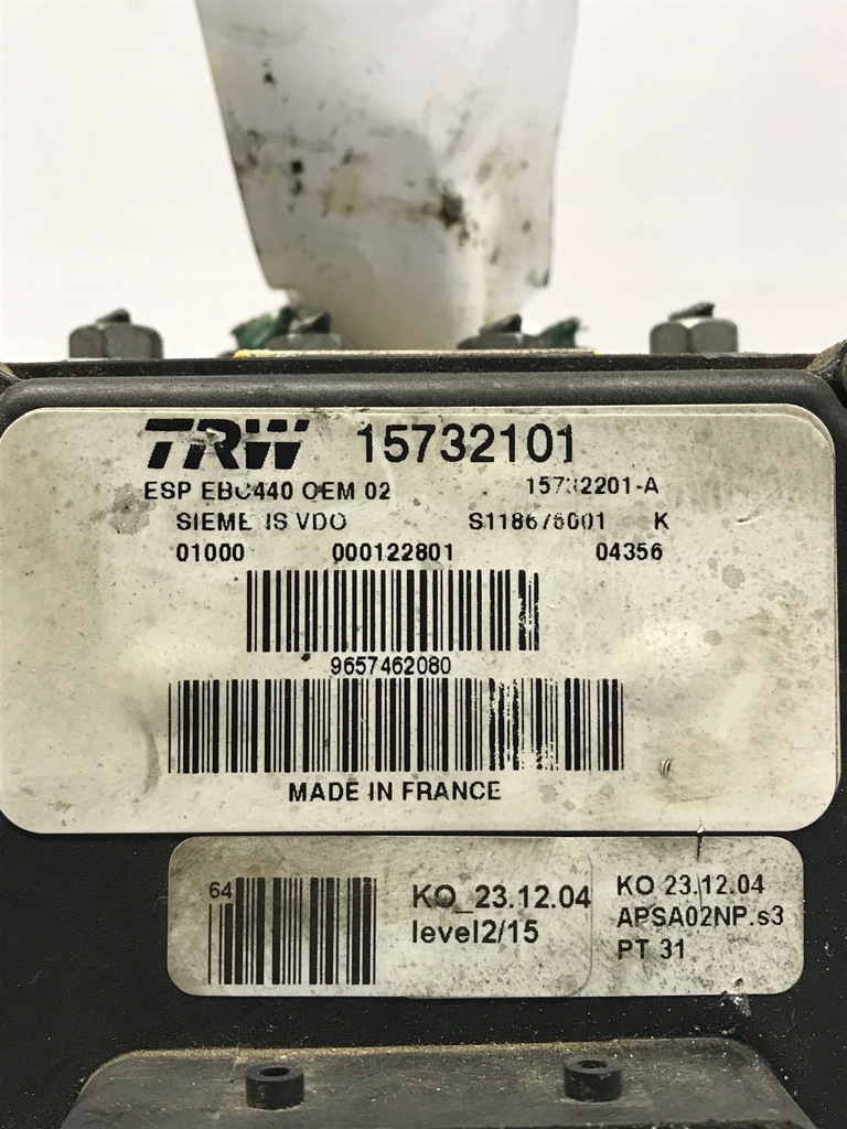 CONTROLER POMPA ABS 15732101 Product image