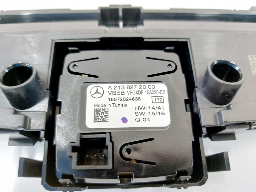 MERCEDES CLASA C W205 18 Ceas panou radio A2059053901 Product image
