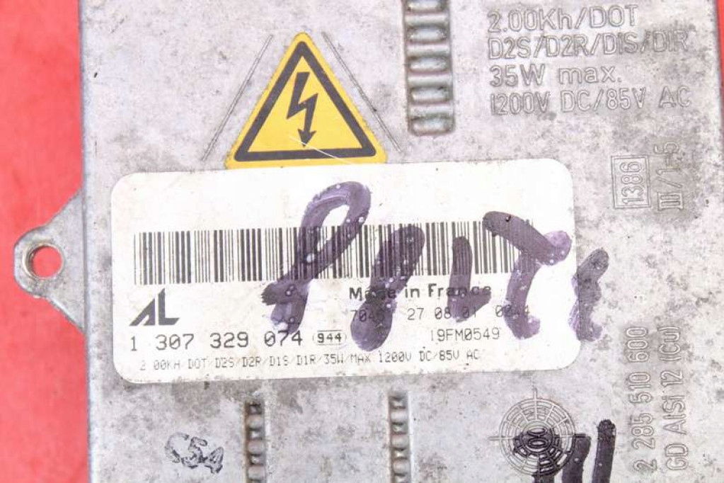 CONVERTOR XENON STÂNGA 1307329074 MAZDA 6 1 I GG 02-05 Product image