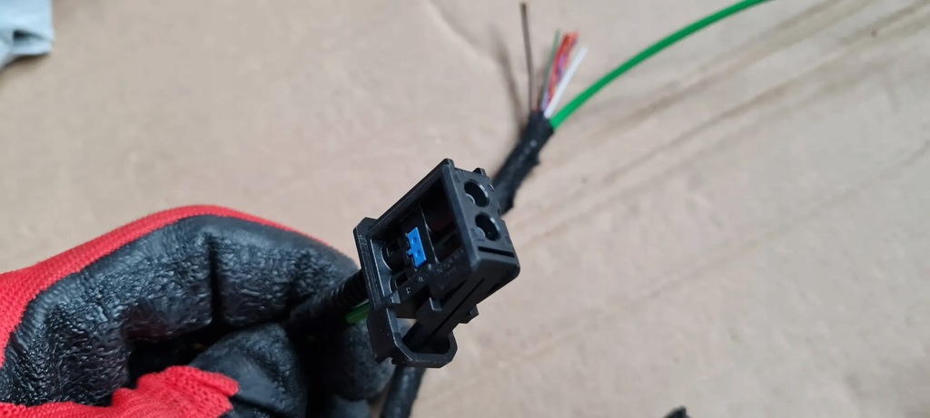 A5 8W FIBRĂ OPTICĂ CONTATOR ștecher 1J0972977J A4 B9 Q5 Product image