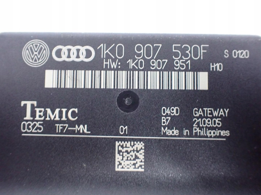 MODUL CONTROLLER GATEWAY 1K0907530F SKODA OCTAVIA II 05R Product image