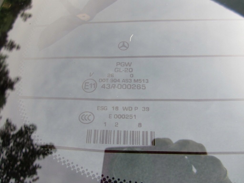 Geam hayon spate Mercedes W251 R - Clasa de ridicare Product image