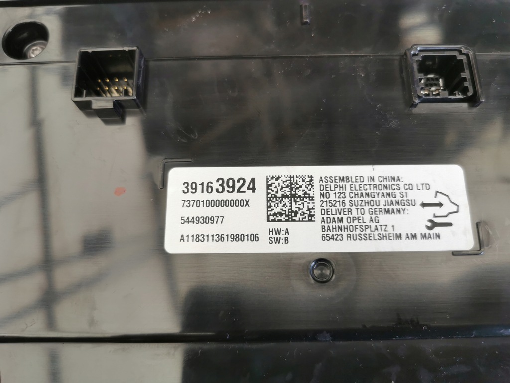 Display de navigație Opel Insignia B 39163924 Product image
