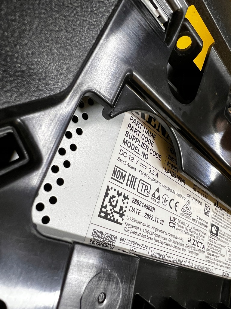 SUPORT TELEFON RADIO NAVIGATION DACIA SANDERO III STEPWAY Product image