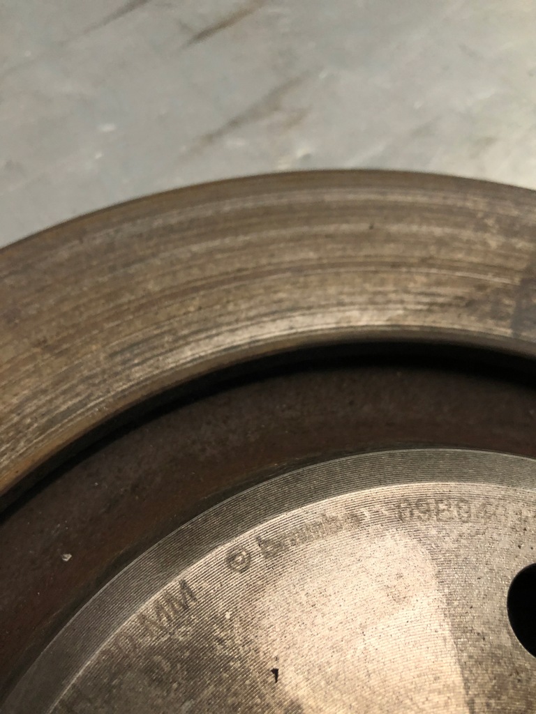 Frâne din spate Audi A6 C7 Clemps Brembo Discuri 330mm Blocuri originale Product image