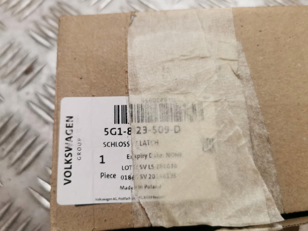 BLOCARE CAPOTA VW GOLF VII PASSAT B8 TOURAN 5T OE 5G1823509C Product image