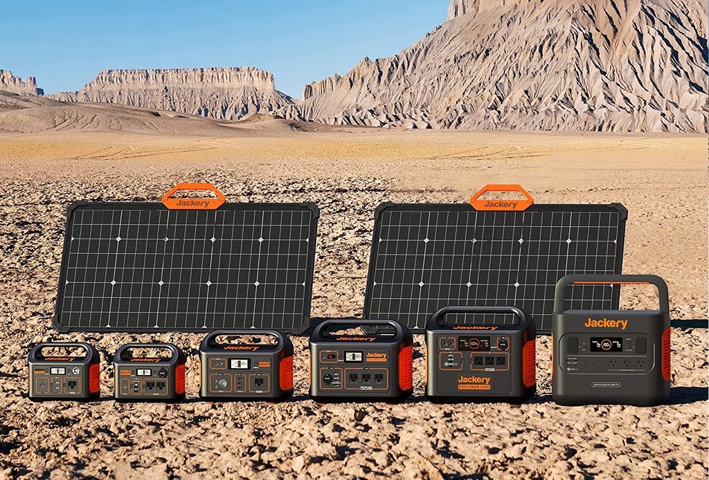 JACKERIE SOLARSAGA 80W DUBLU PORTATIV Product image