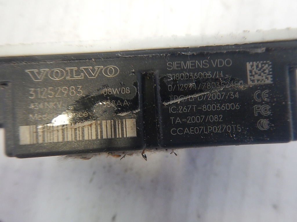 VOLVO S40 II V50 SENSOR BLOCARE CENTRALĂ MODUL Product image