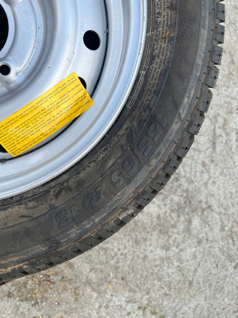 CASALINI M14 ROATA DE rezerve COMERCIAL 4X100 155/65 R13 Product image