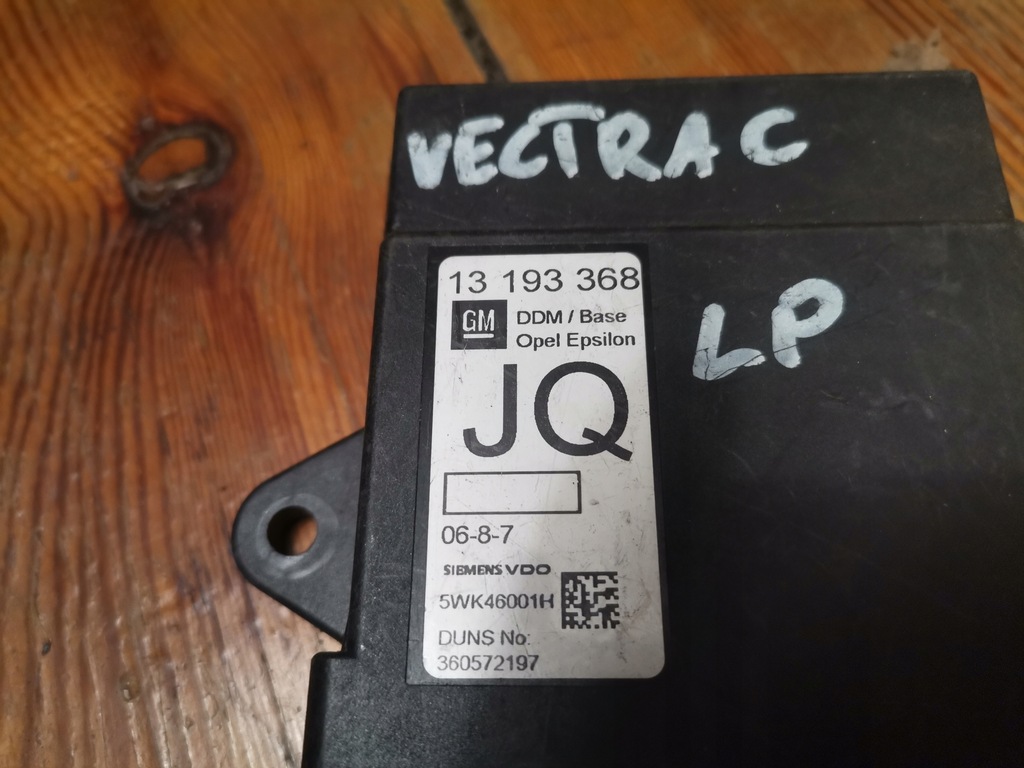 MODUL COMANDĂ UȘĂ, STANGA FAȚĂ OPEL VECTRA C Product image
