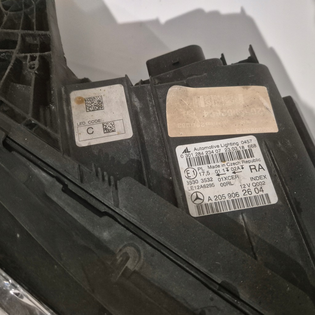 Mercedes C W205 A205 Performanță de ridicare a lămpii A2059062604 Product image