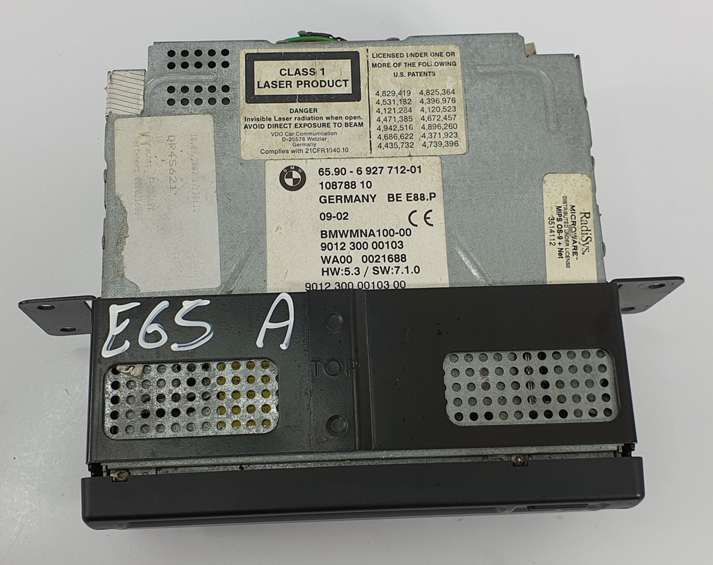 CITITOR DE NAVIGAȚIE BMW 7 E65 6927712 Product image