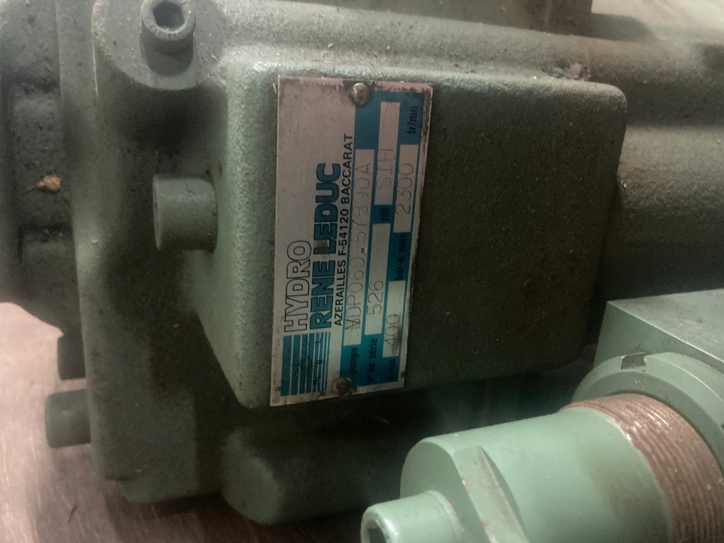 Pompa hidraulica HYDRO RENE LEDUC F54120 400bar Product image