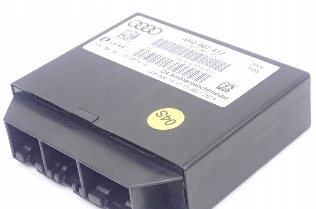 4H0907412 CONTROLLER MODUL CONFORT AUDI A8 D4 4H Product image