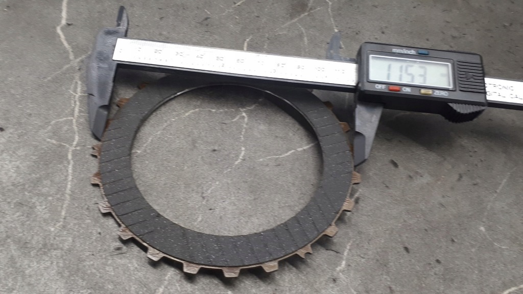 Mercedes 115mm Scut de frecare cu cutie de viteze 115mm nou Product image
