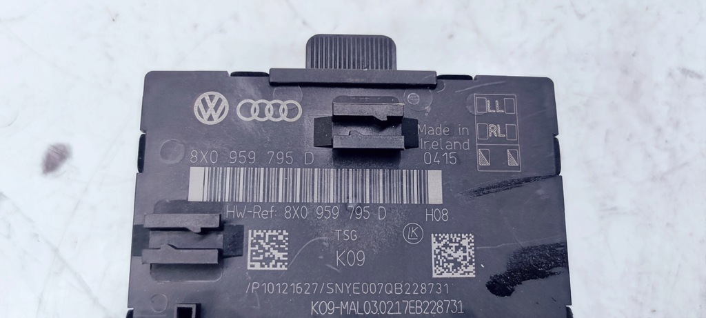 MODUL CONTROLLER UȘĂ AUDI A1 8X Q3 8U 8X0959795D Product image