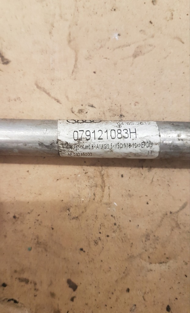 TUBA APA AUDI S8 4.0 TFSI 079121083H 4g0121485af Product image