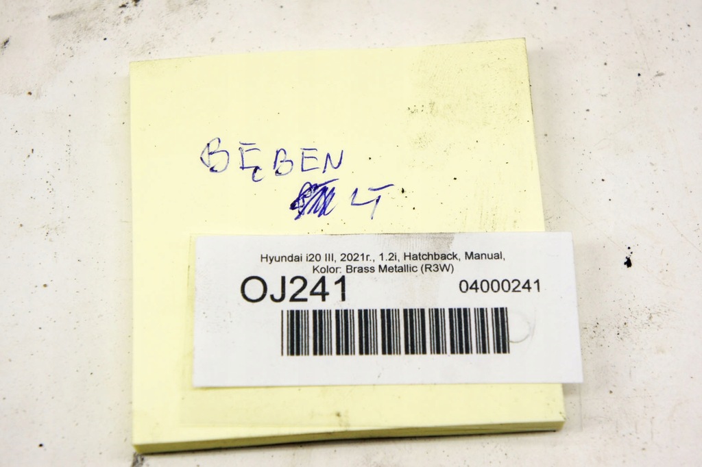 OJ241 Hyundai i20 III 1.2i Capac tambur stânga spate Product image