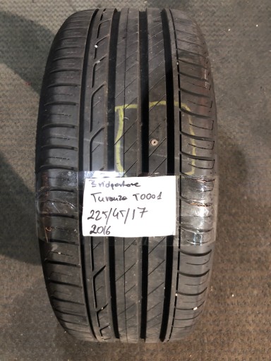 BRIDGESTONE TURANZA T001 225/45R17 2016 7.5MM