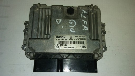 CURAT CALCULATOR ALFA ROMEO 1.6 MULTIJET 0281017785 51902994