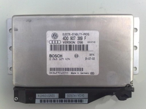 AUDI A8 D2 CONTROLLER ABS MODUL ESP 4D0907389F